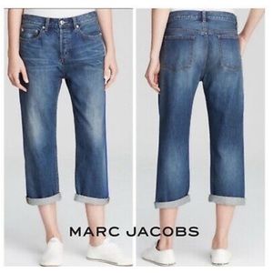 Marc by Marc Jacobs Annie Boyfriend Crop Jeans